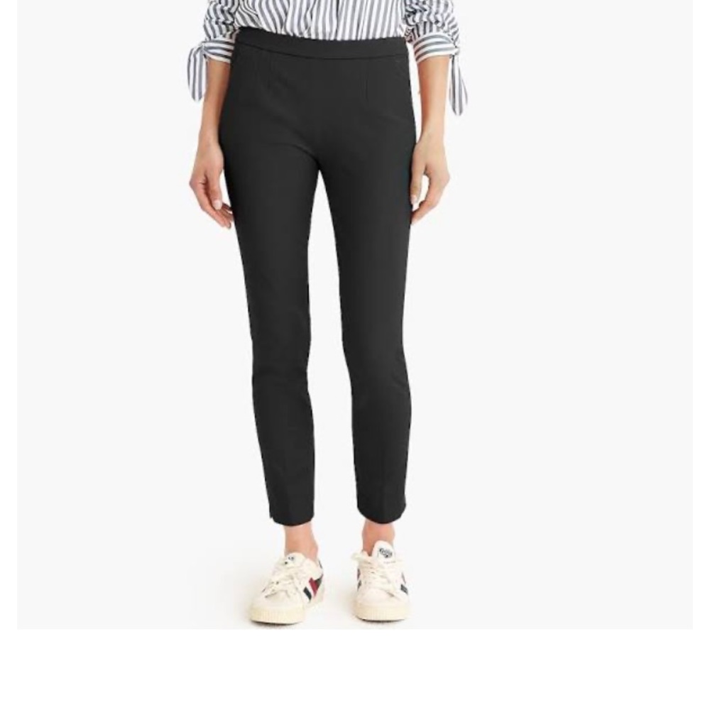 J.Crew Martie Pant In Bi-Stretch Cotton sz 8